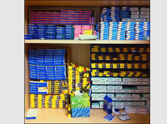 Many different brands of contact lenses to find that right fit